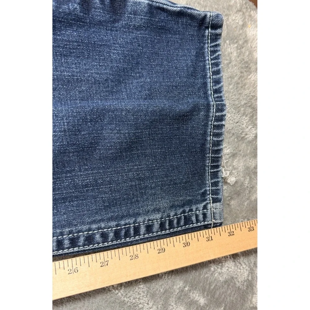 Ariat M4 Low Rise Boot Cut Jeans Mens 33x32 Medium Wash Denim Western Casual
